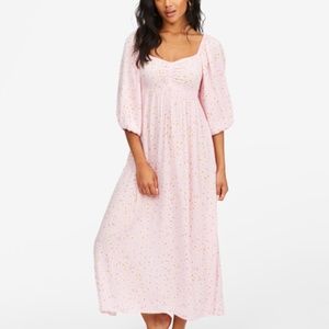 Billabong Swept Away Midi Dress